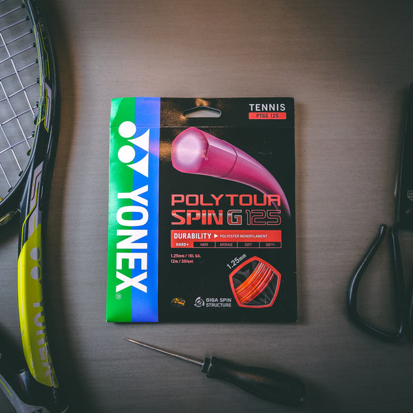 Yonex Poly Tour Spin G tennis string full review & play test