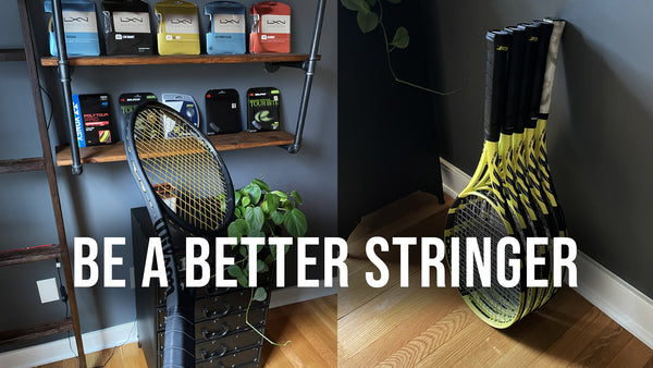 8 tips to be a better tennis racket stringer