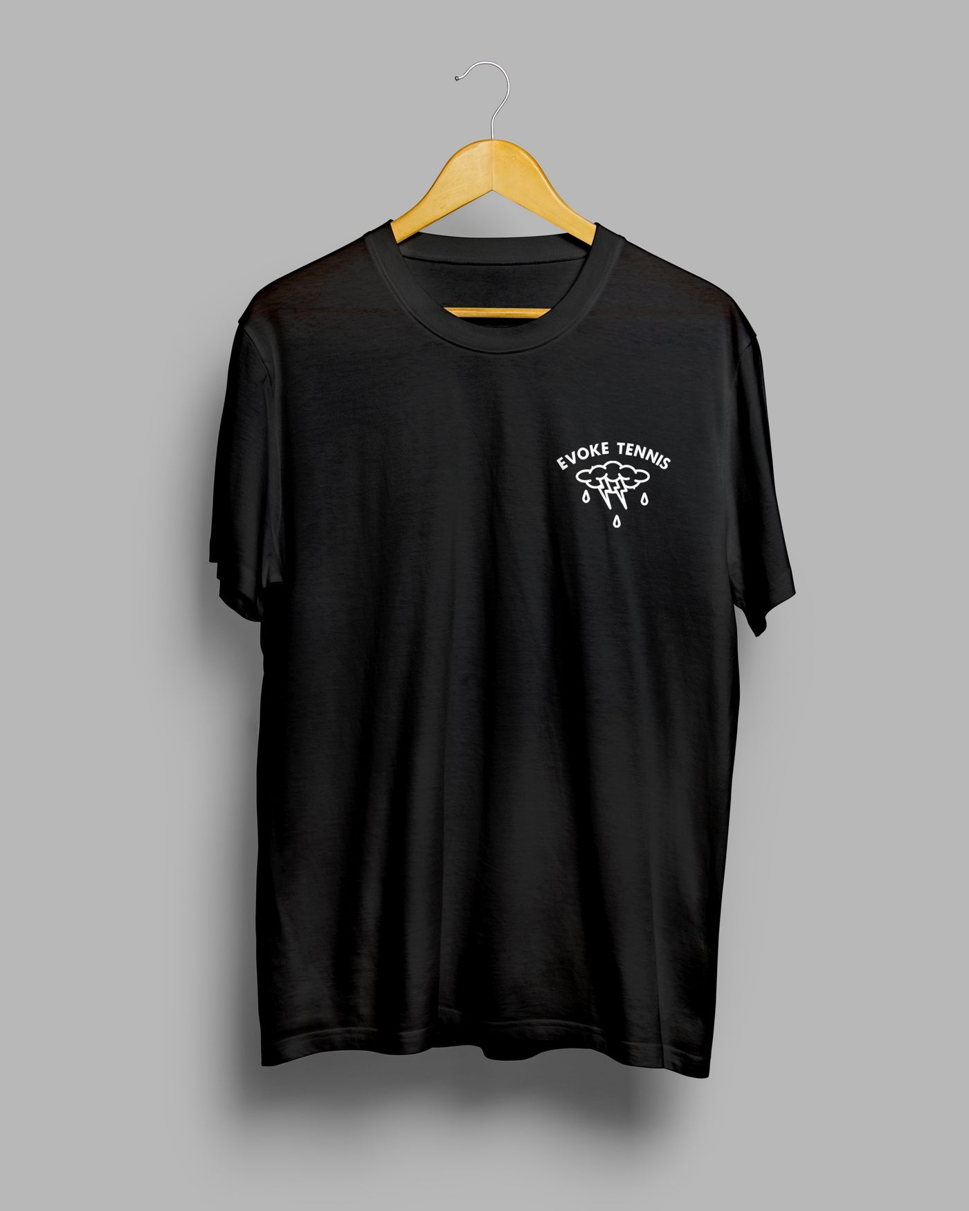 Storm Black Premium Tennis T-Shirt